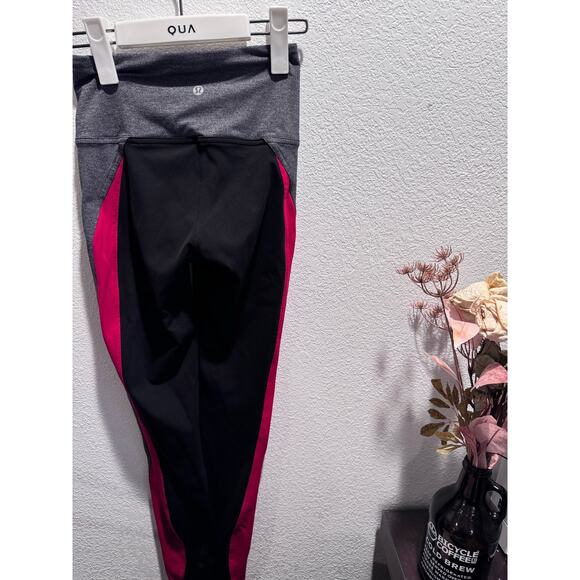 EUC Lululemon Get Going Train Tight 28" Size 2 Full Length Workout Leggings - Picture 2 of 5